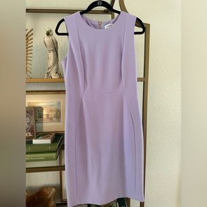 Lavender Calvin Klein Sheath Dress